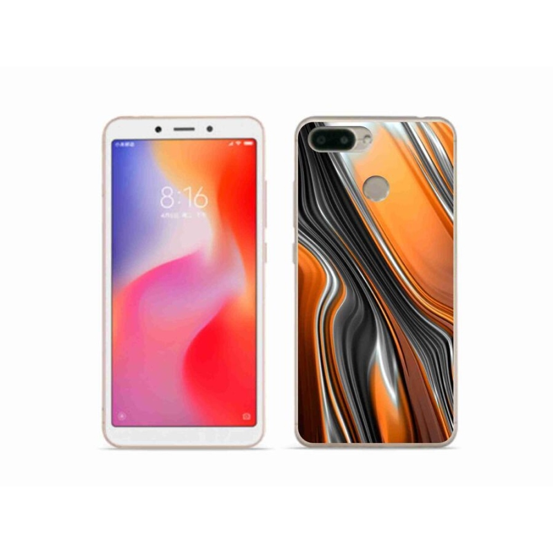 Gélový kryt mmCase na mobil Xiaomi Redmi 6 - abstrakt 3