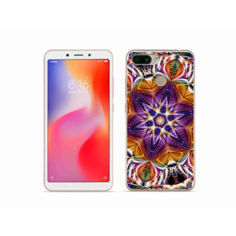 Gélový kryt mmCase na mobil Xiaomi Redmi 6 - abstrakt 6