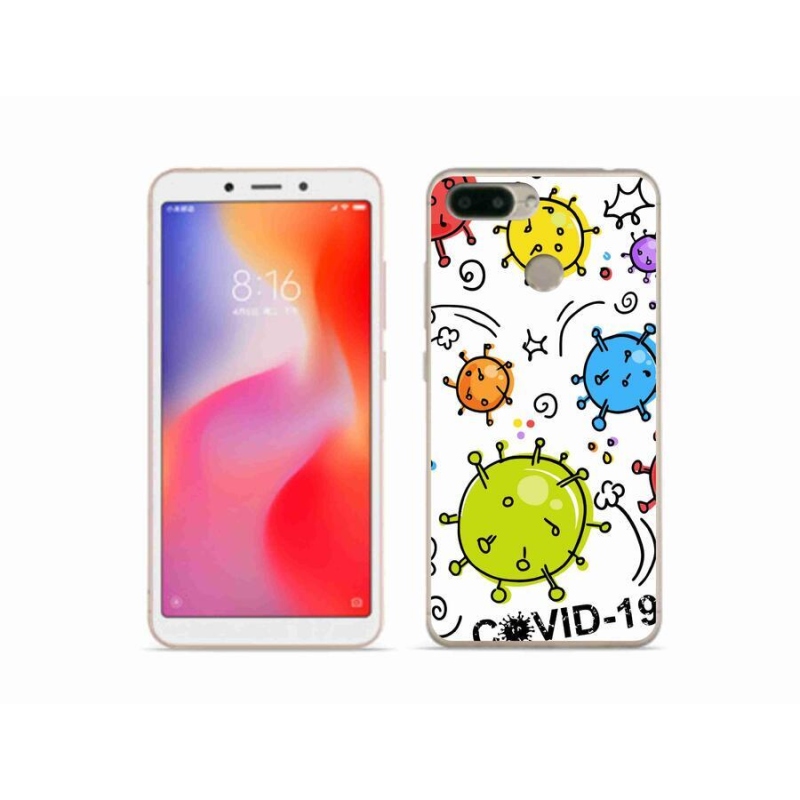Gélový kryt mmCase na mobil Xiaomi Redmi 6 - covid 2