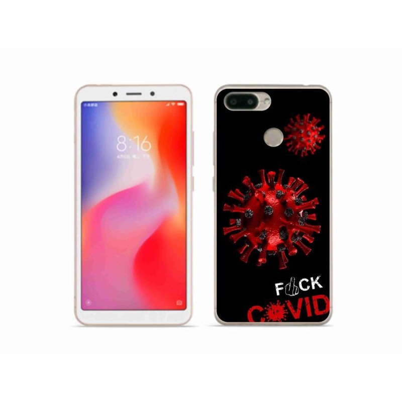 Gélový kryt mmCase na mobil Xiaomi Redmi 6 - covid 3