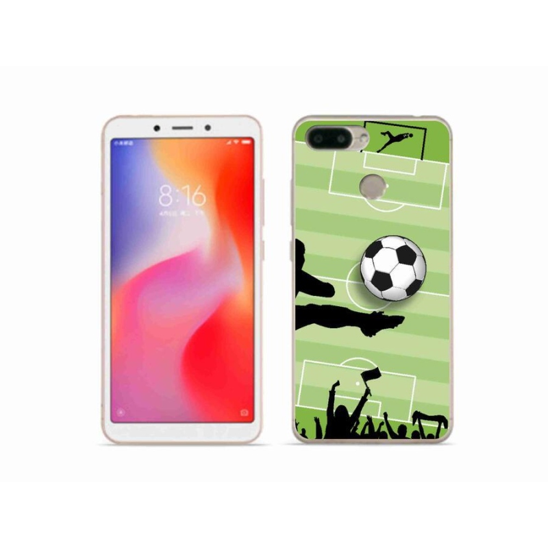 Gélový kryt mmCase na mobil Xiaomi Redmi 6 - futbal 3