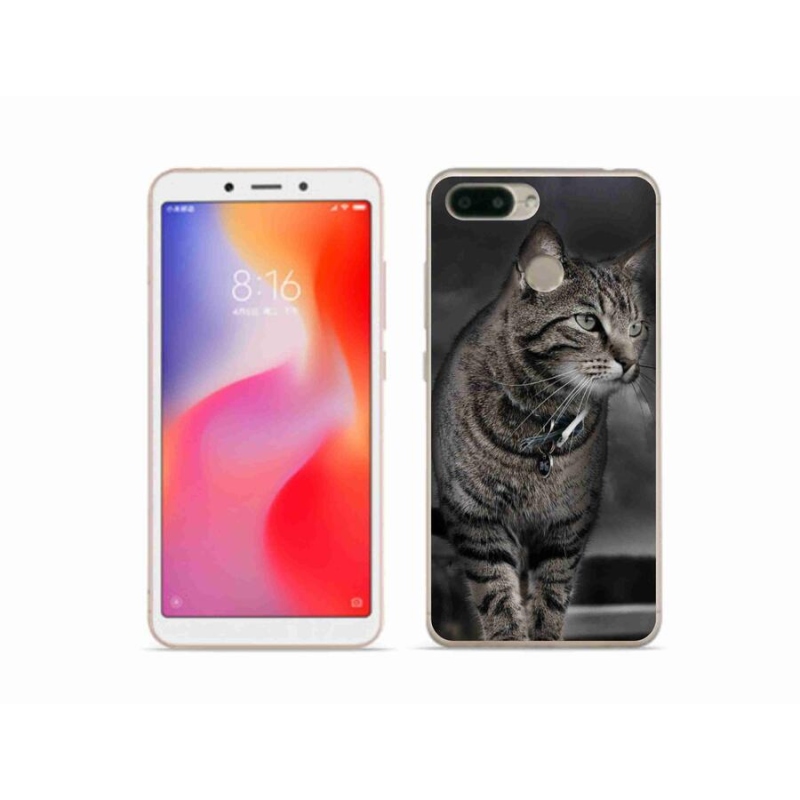 Gélový kryt mmCase na mobil Xiaomi Redmi 6 - mačka