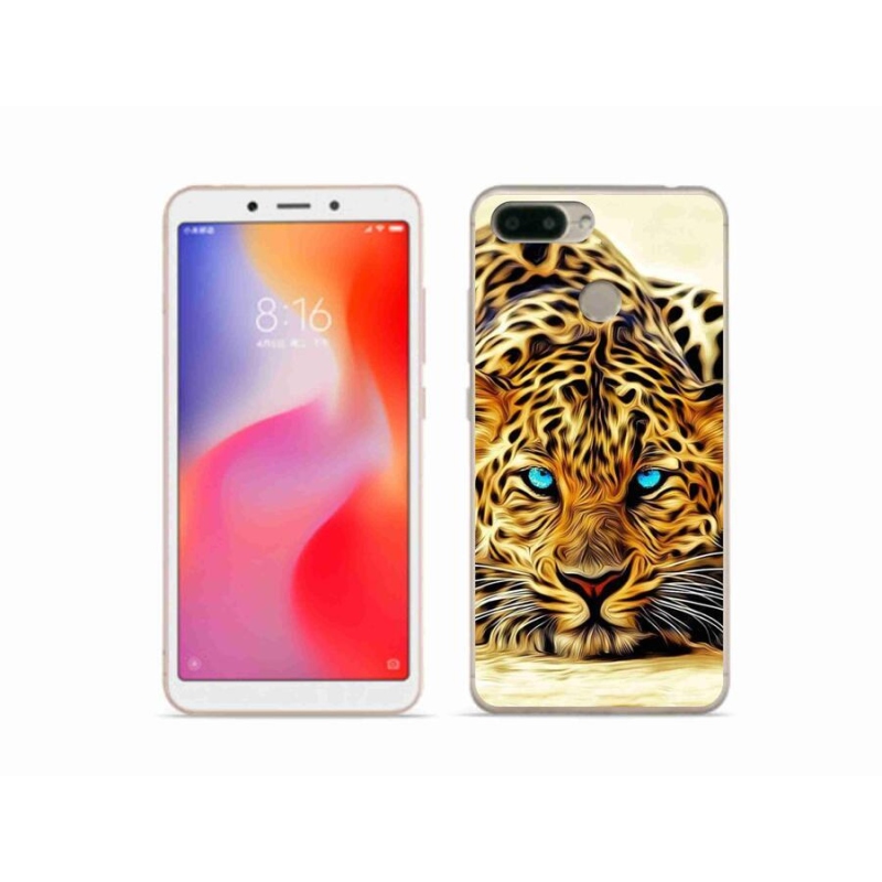 Gélový kryt mmCase na mobil Xiaomi Redmi 6 - kreslený tiger