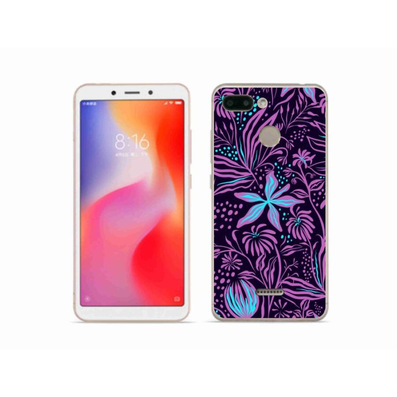 Gélový kryt mmCase na mobil Xiaomi Redmi 6 - kvety 2