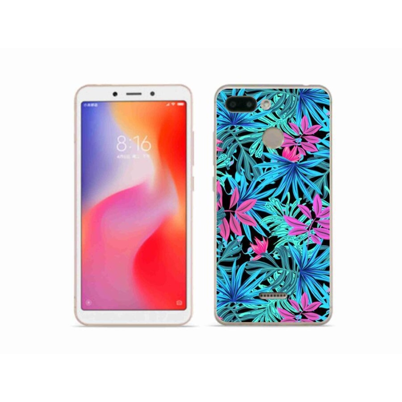 Gélový kryt mmCase na mobil Xiaomi Redmi 6 - kvety 3