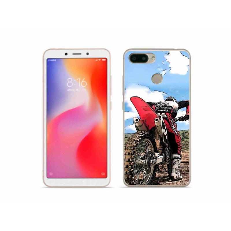 Gélový kryt mmCase na mobil Xiaomi Redmi 6 - moto