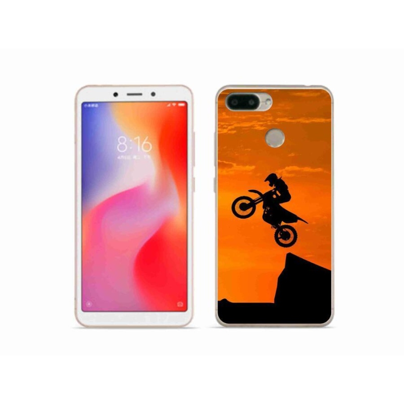 Gélový kryt mmCase na mobil Xiaomi Redmi 6 - motocross