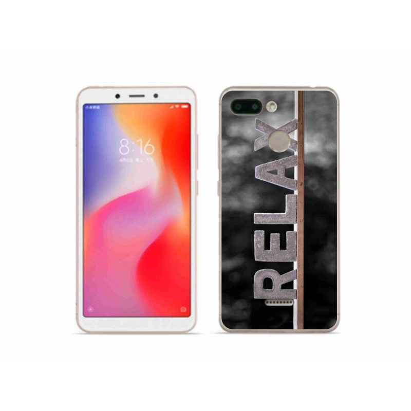 Gélový kryt mmCase na mobil Xiaomi Redmi 6 - relax 1