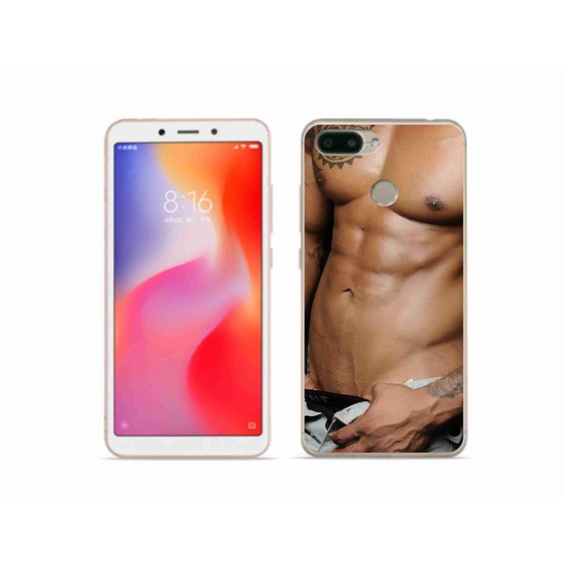 Gélový kryt mmCase na mobil Xiaomi Redmi 6 - sexy muž