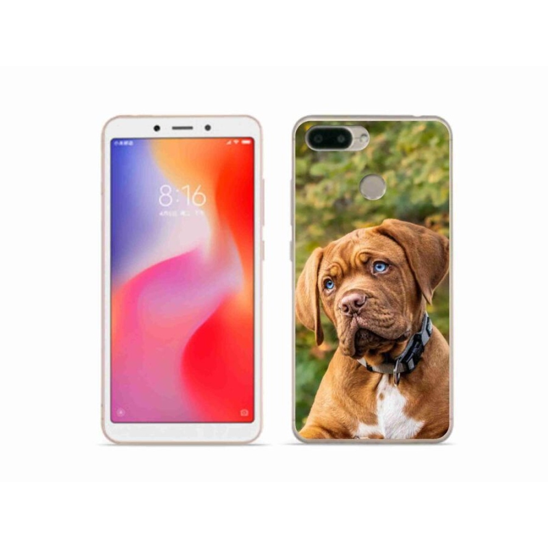 Gélový kryt mmCase na mobil Xiaomi Redmi 6 - šteňa