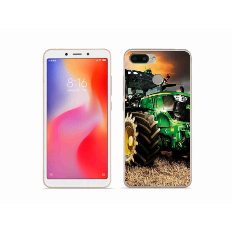 Gélový kryt mmCase na mobil Xiaomi Redmi 6 - traktor