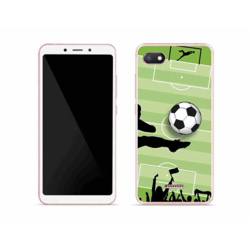 Gélový kryt mmCase na mobil Xiaomi Redmi 6A - futbal 3