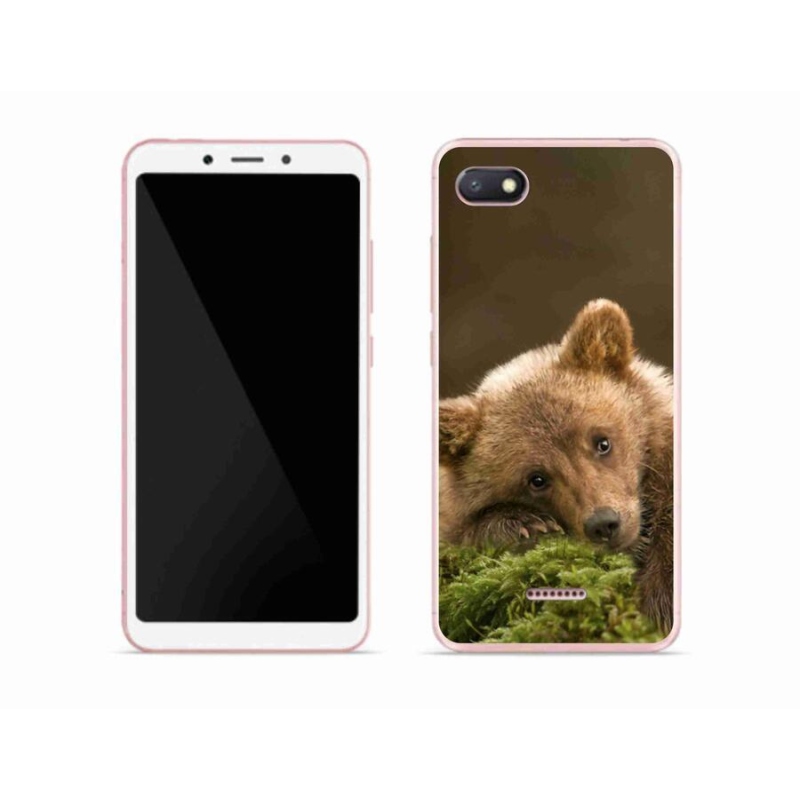 Gélový kryt mmCase na mobil Xiaomi Redmi 6A - medveď