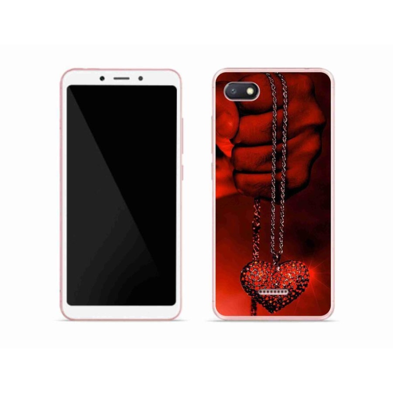 Gélový kryt mmCase na mobil Xiaomi Redmi 6A - náhrdelník