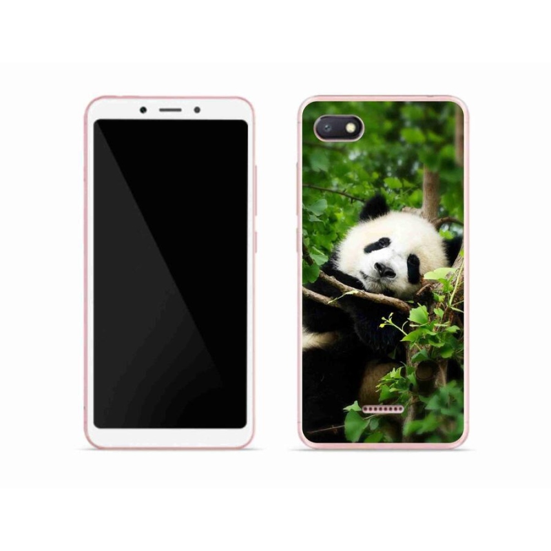 Gélový kryt mmCase na mobil Xiaomi Redmi 6A - panda