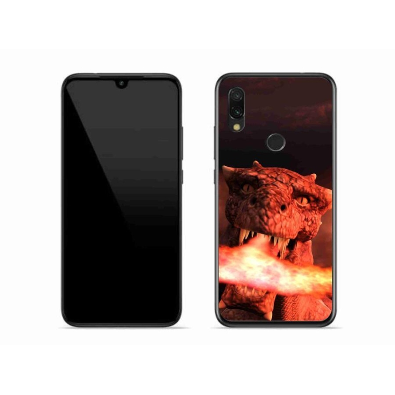 Gélový kryt mmCase na mobil Xiaomi Redmi 7 - drak