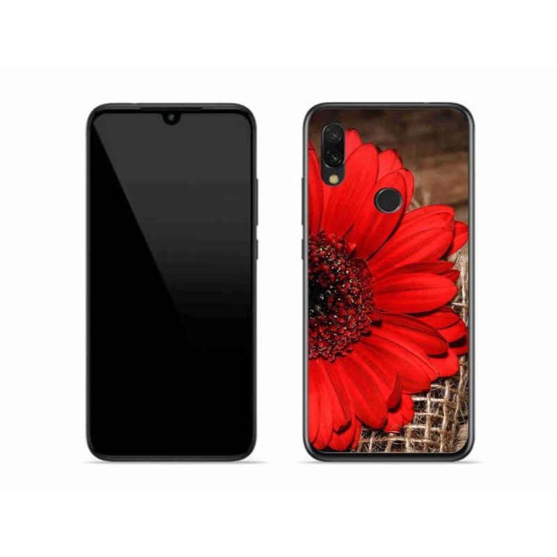 Gélový kryt mmCase na mobil Xiaomi Redmi 7 - gerbera