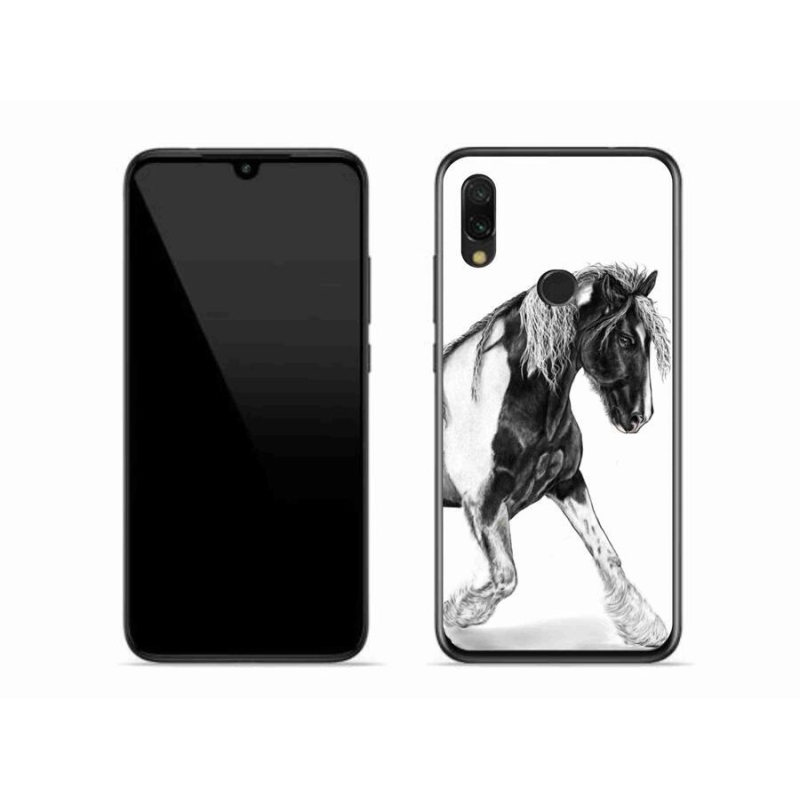 Gélový kryt mmCase na mobil Xiaomi Redmi 7 - kôň