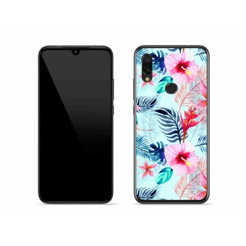 Gélový kryt mmCase na mobil Xiaomi Redmi 7 - kvety