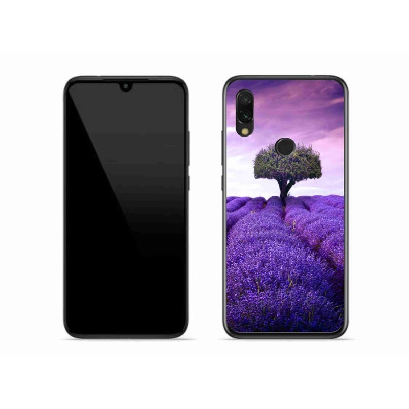 Gélový kryt mmCase na mobil Xiaomi Redmi 7 - levanduľová lúka