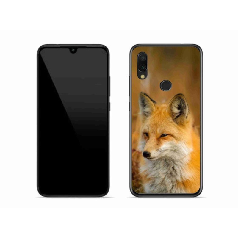 Gélový kryt mmCase na mobil Xiaomi Redmi 7 - líška