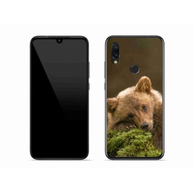 Gélový kryt mmCase na mobil Xiaomi Redmi 7 - medveď