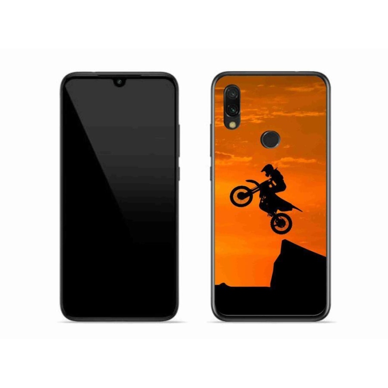 Gélový kryt mmCase na mobil Xiaomi Redmi 7 - motocross