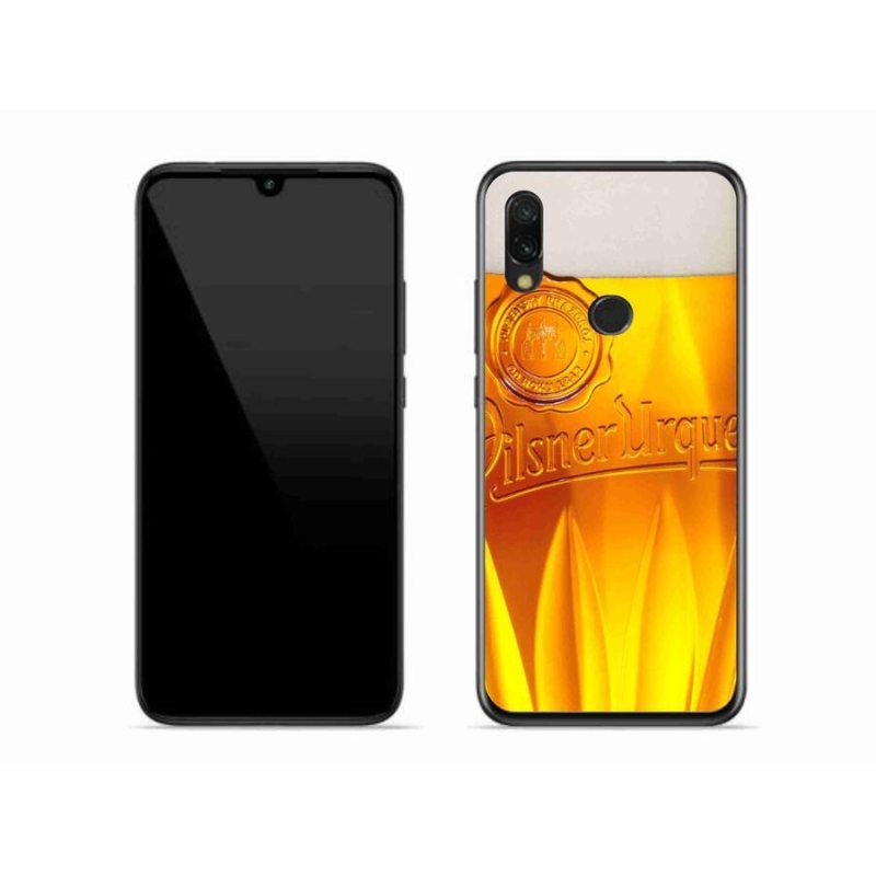 Gélový kryt mmCase na mobil Xiaomi Redmi 7 - pivo