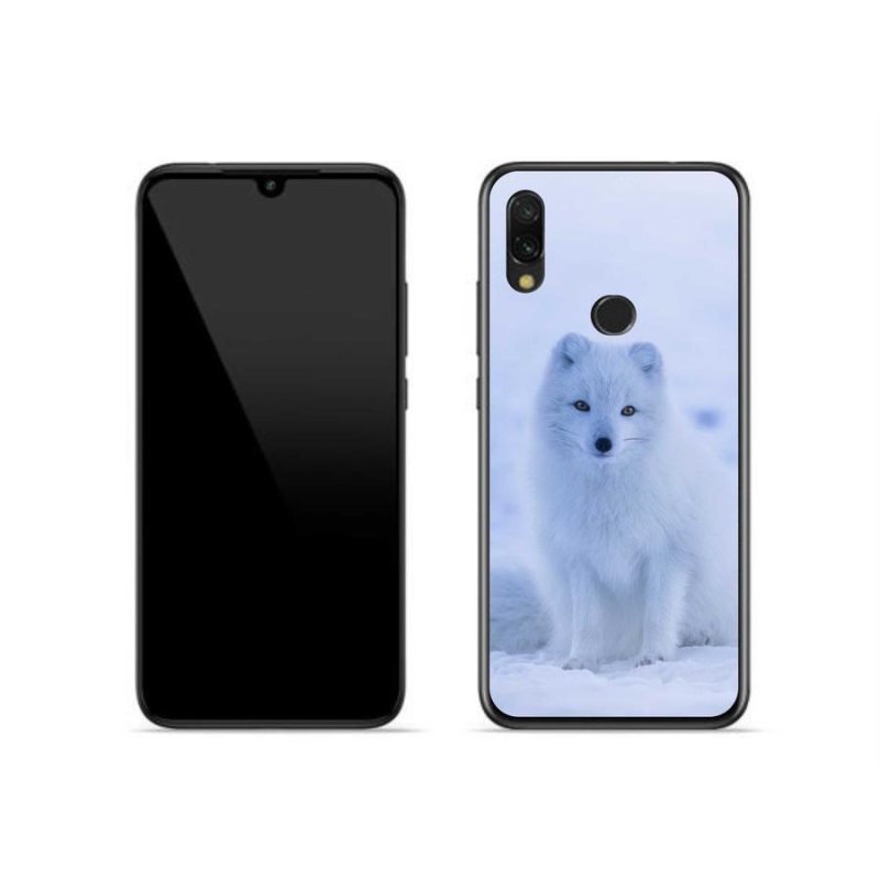 Gélový kryt mmCase na mobil Xiaomi Redmi 7 - polárna líška