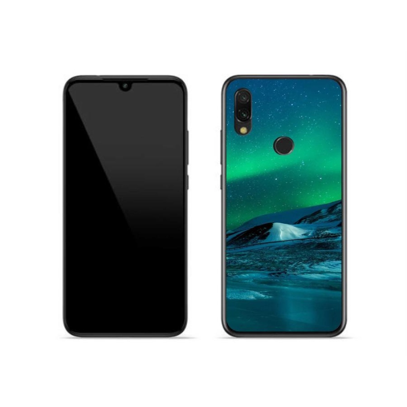 Gélový kryt mmCase na mobil Xiaomi Redmi 7 - polárna žiara