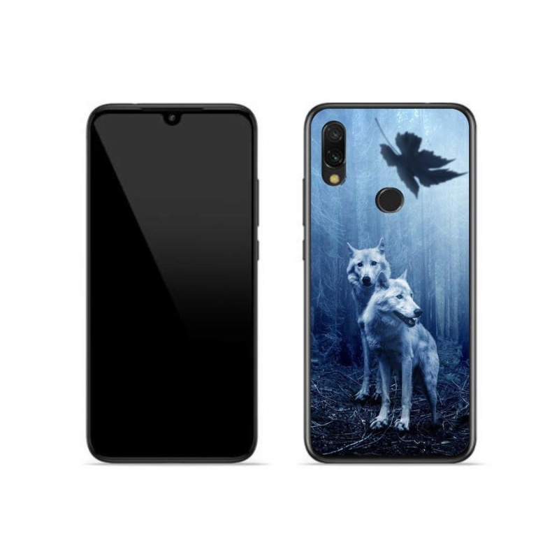 Gélový kryt mmCase na mobil Xiaomi Redmi 7 - vlci v lese