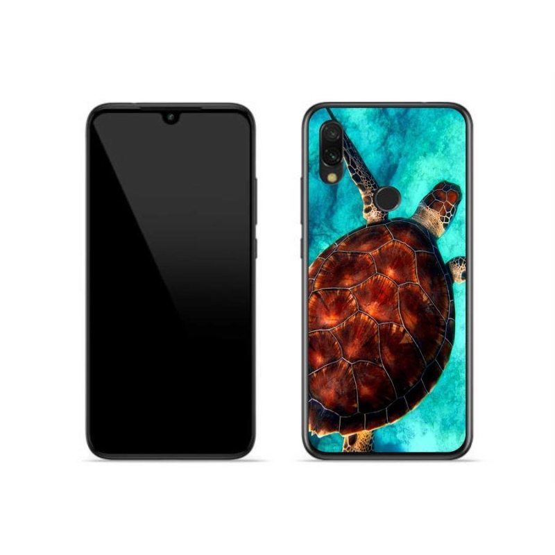 Gélový kryt mmCase na mobil Xiaomi Redmi 7 - korytnačka