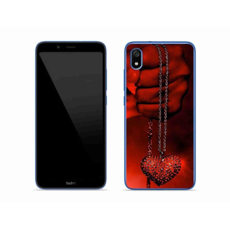 Gélový kryt mmCase na mobil Xiaomi Redmi 7A - náhrdelník