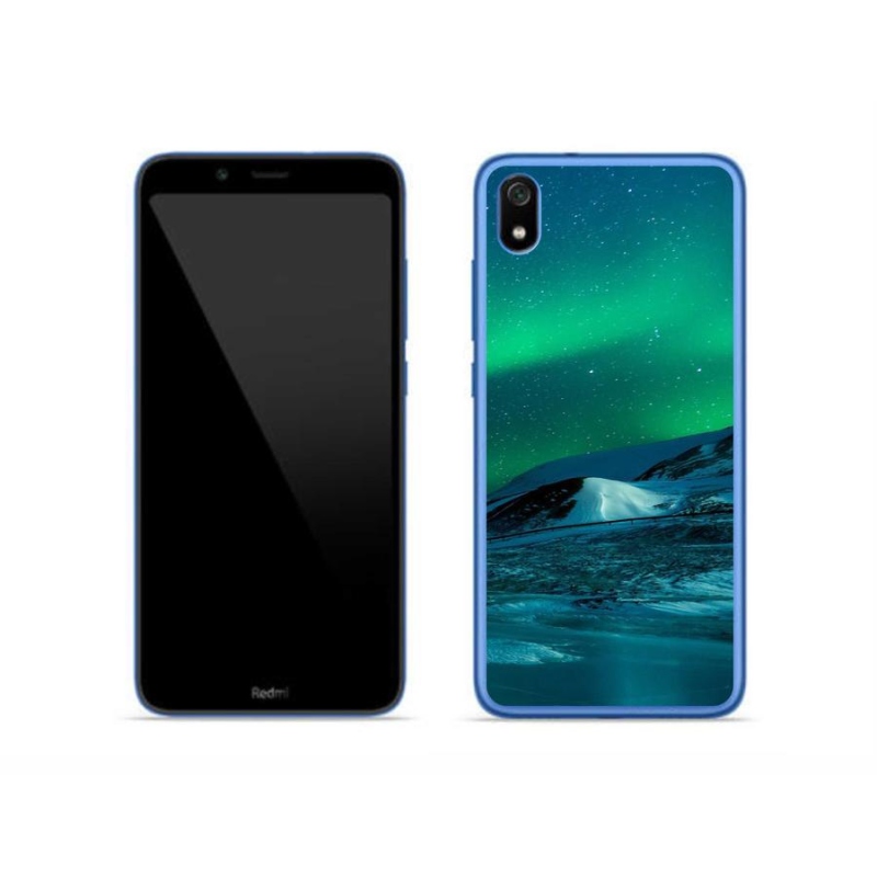 Gélový kryt mmCase na mobil Xiaomi Redmi 7A - polárna žiara