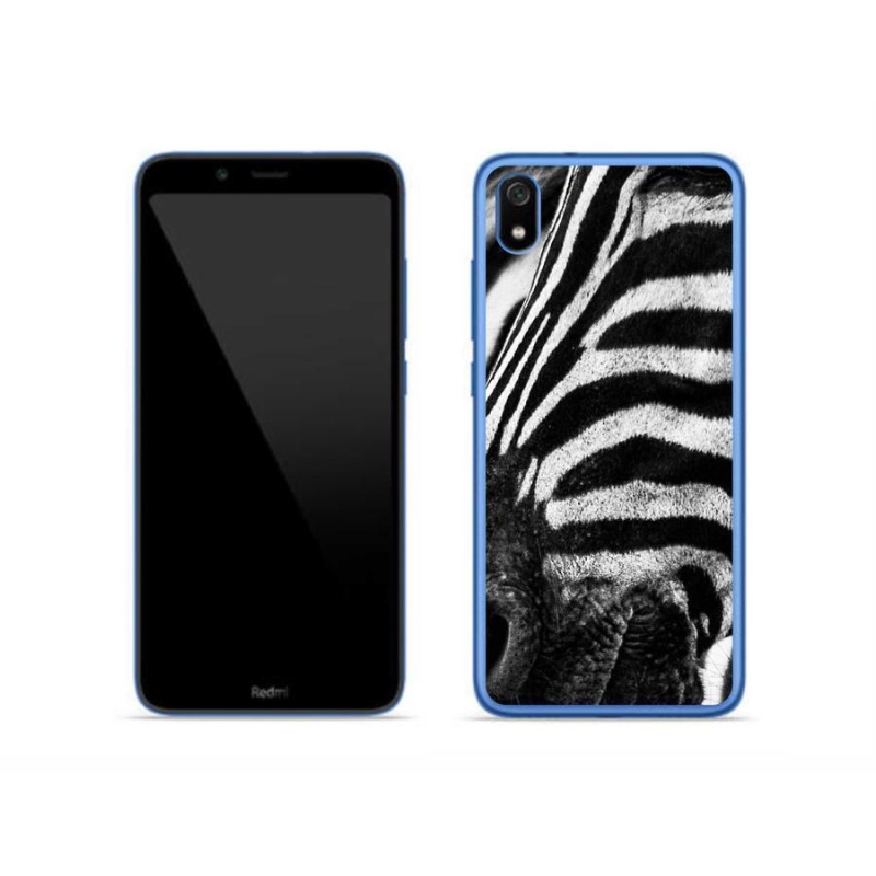 Gélový kryt mmCase na mobil Xiaomi Redmi 7A - zebra