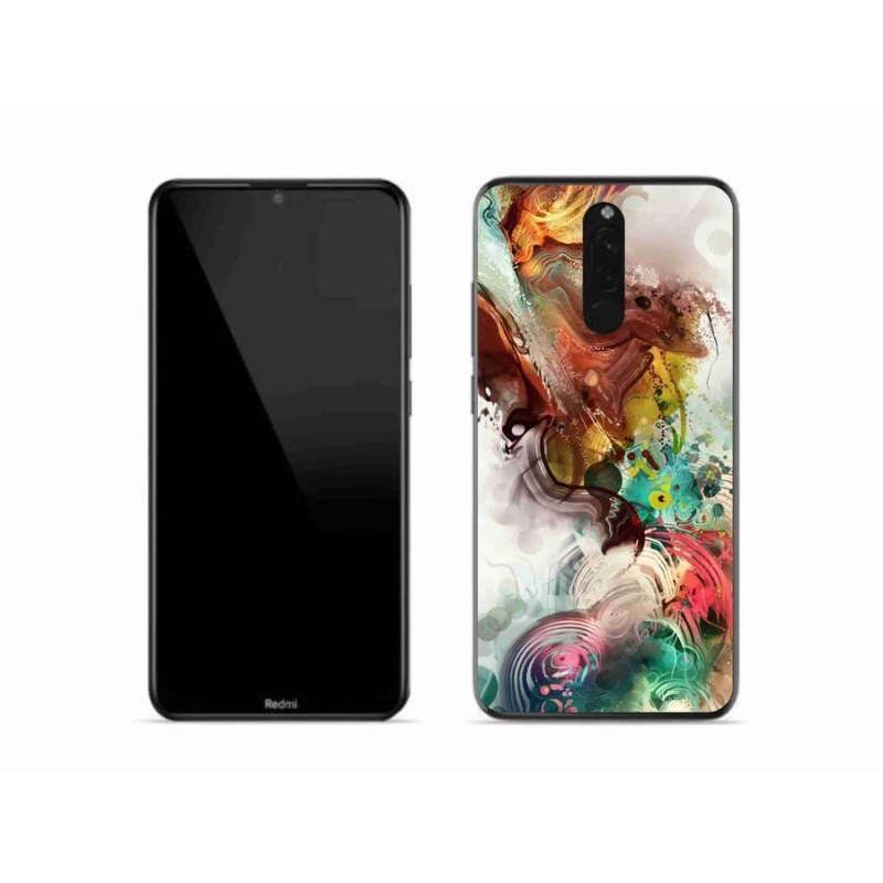 Gélový kryt mmCase na mobil Xiaomi Redmi 8 - abstrakt 1