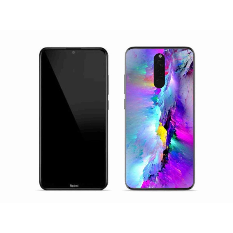 Gélový kryt mmCase na mobil Xiaomi Redmi 8 - abstrakt