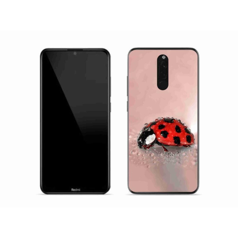 Gélový kryt mmCase na mobil Xiaomi Redmi 8 - lienka