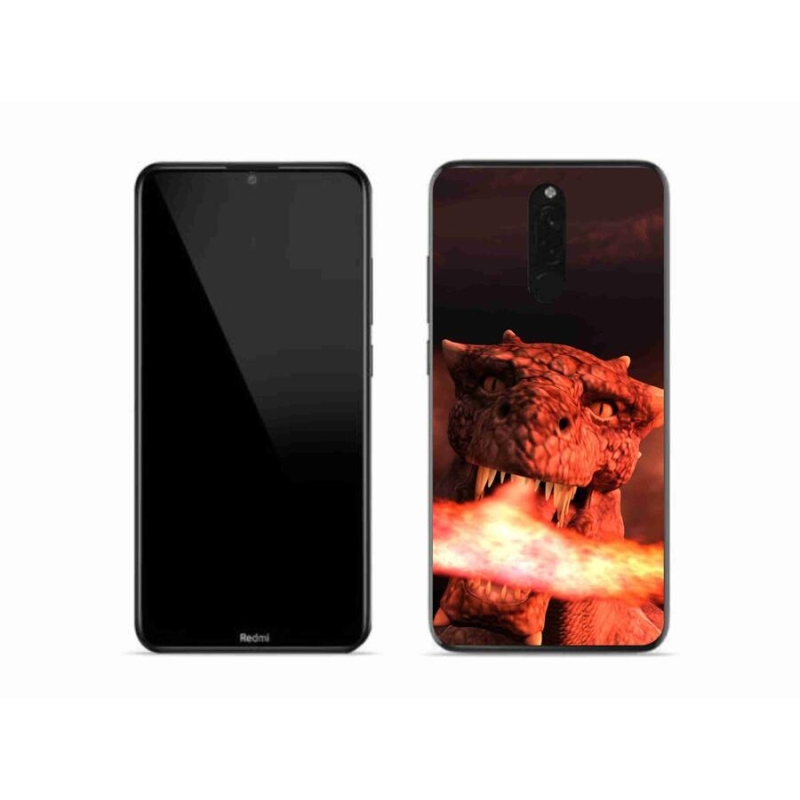 Gélový kryt mmCase na mobil Xiaomi Redmi 8 - drak