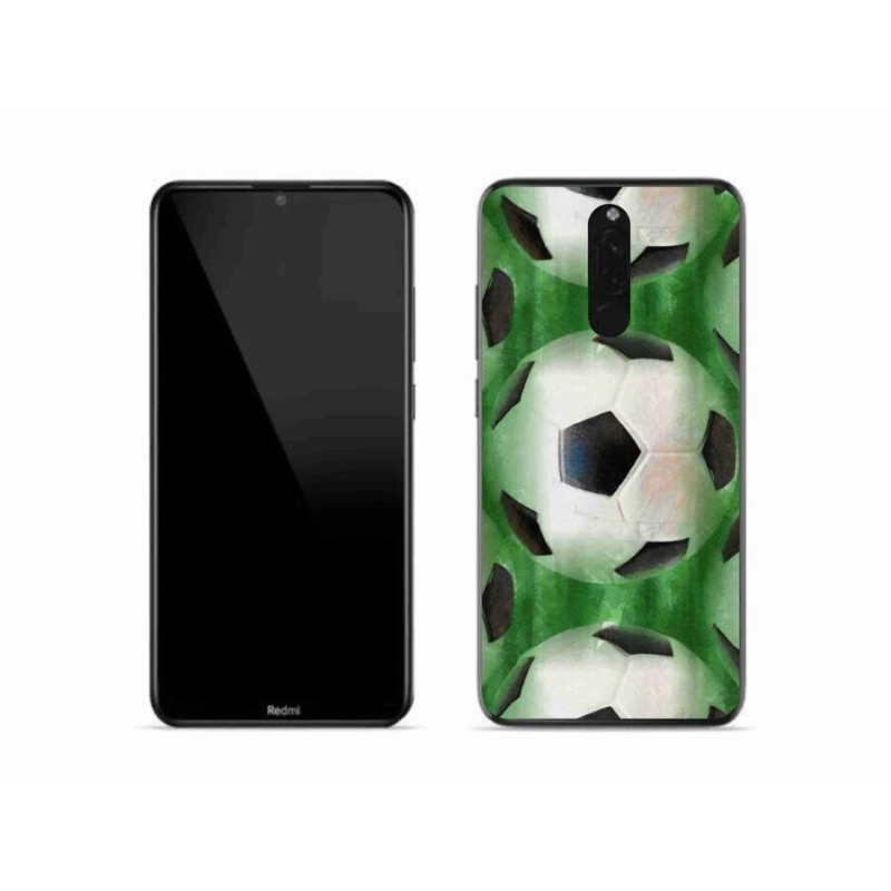 Gélový kryt mmCase na mobil Xiaomi Redmi 8 - futbalová lopta