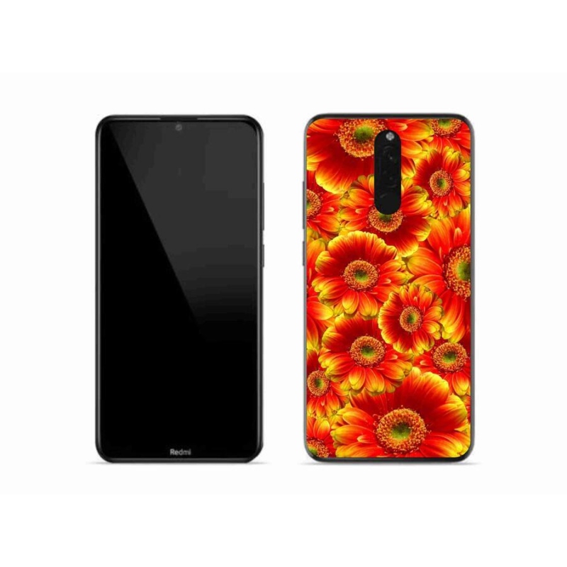 Gélový kryt mmCase na mobil Xiaomi Redmi 8 - gerbera 1