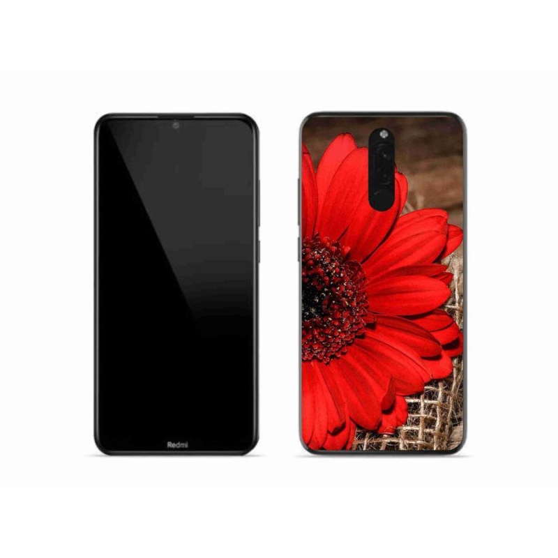 Gélový kryt mmCase na mobil Xiaomi Redmi 8 - gerbera