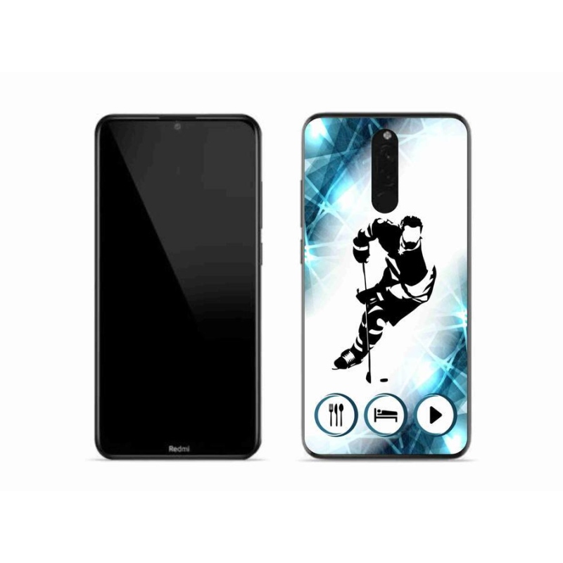 Gélový kryt mmCase na mobil Xiaomi Redmi 8 - hokej 1