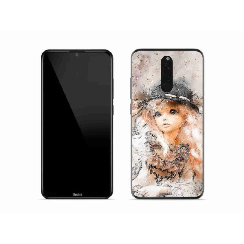 Gélový kryt mmCase na mobil Xiaomi Redmi 8 - dievčatko s klobúkom