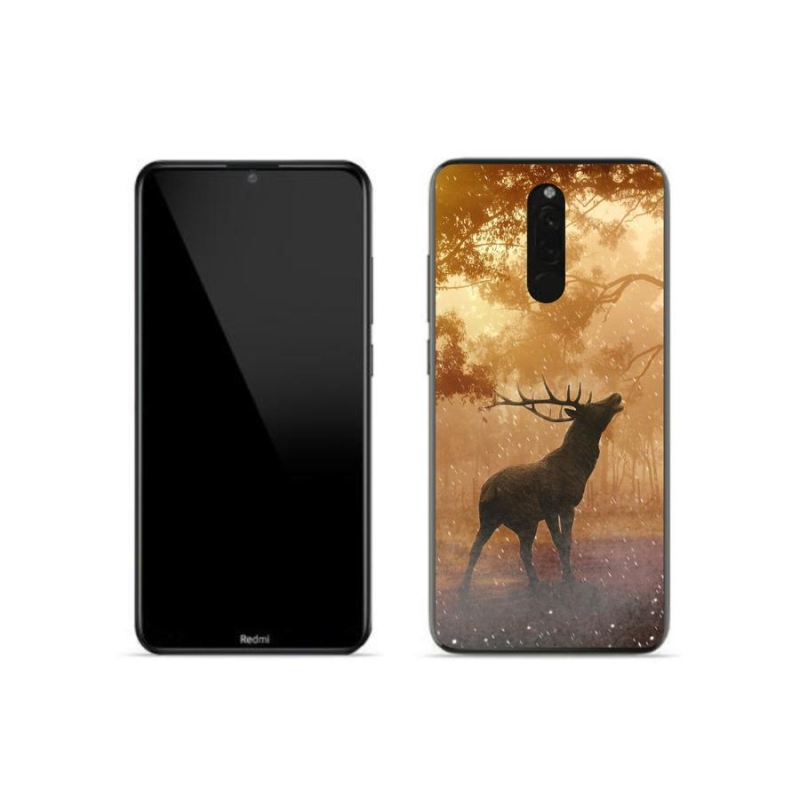 Gélový kryt mmCase na mobil Xiaomi Redmi 8 - jeleň v ruji