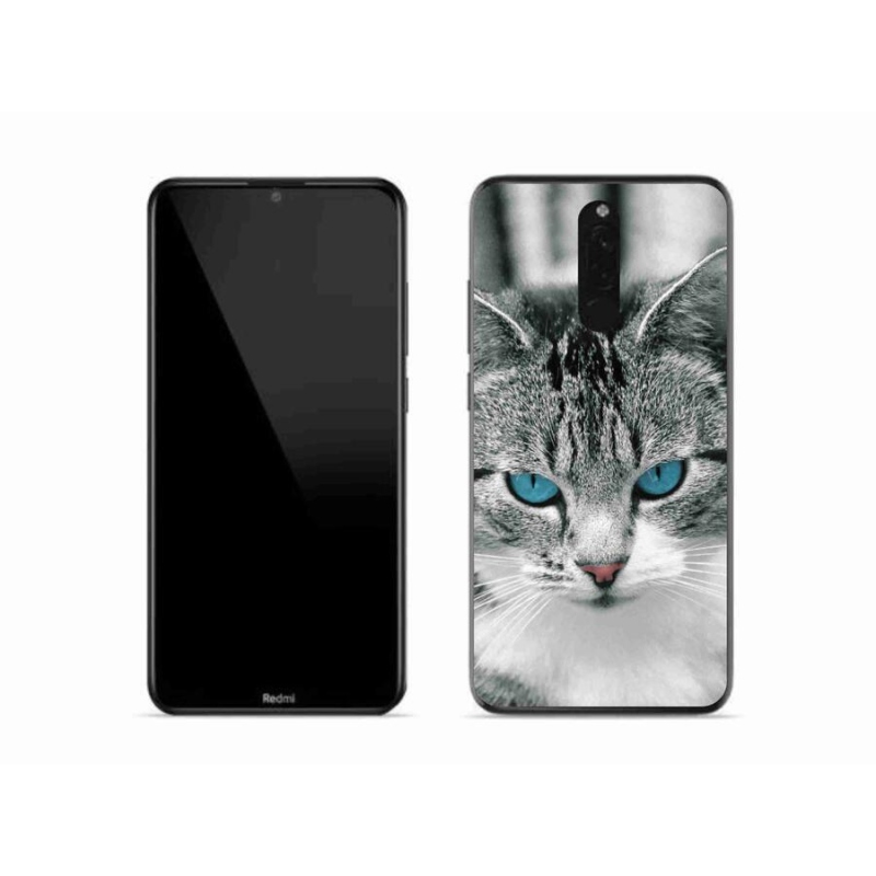 Gélový kryt mmCase na mobil Xiaomi Redmi 8 - mačacie pohľad 1