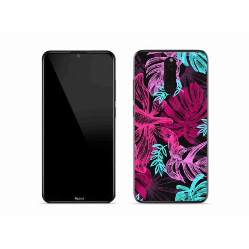Gélový kryt mmCase na mobil Xiaomi Redmi 8 - kvety 1