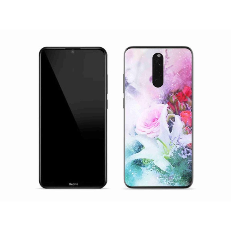 Gélový kryt mmCase na mobil Xiaomi Redmi 8 - kvety 4