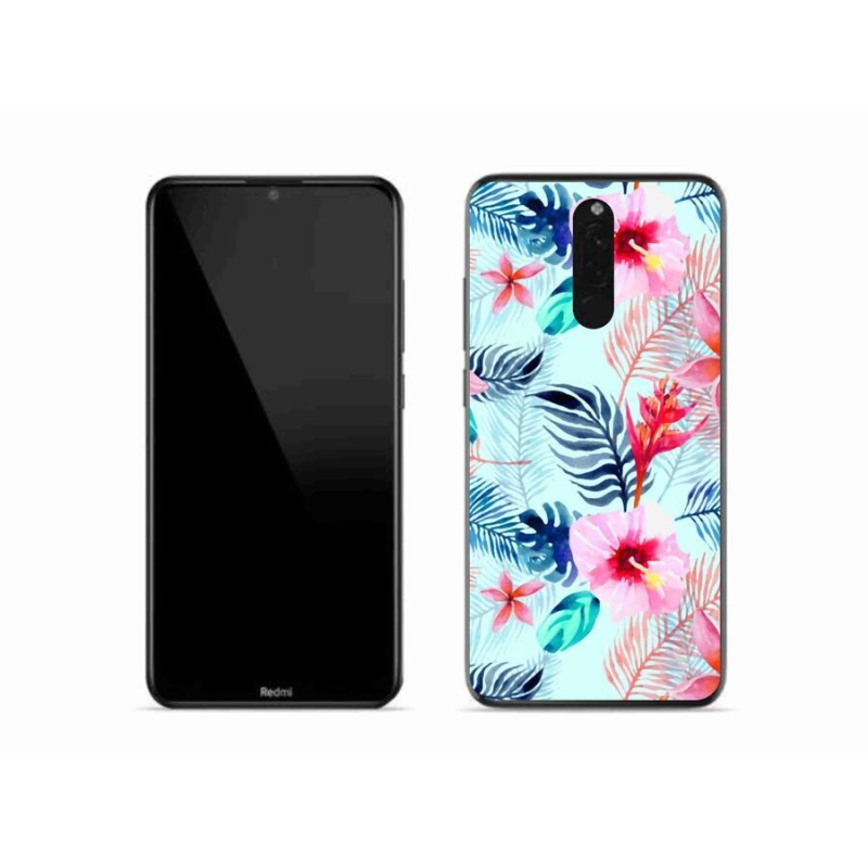 Gélový kryt mmCase na mobil Xiaomi Redmi 8 - kvety