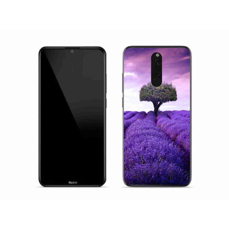 Gélový kryt mmCase na mobil Xiaomi Redmi 8 - levanduľová lúka